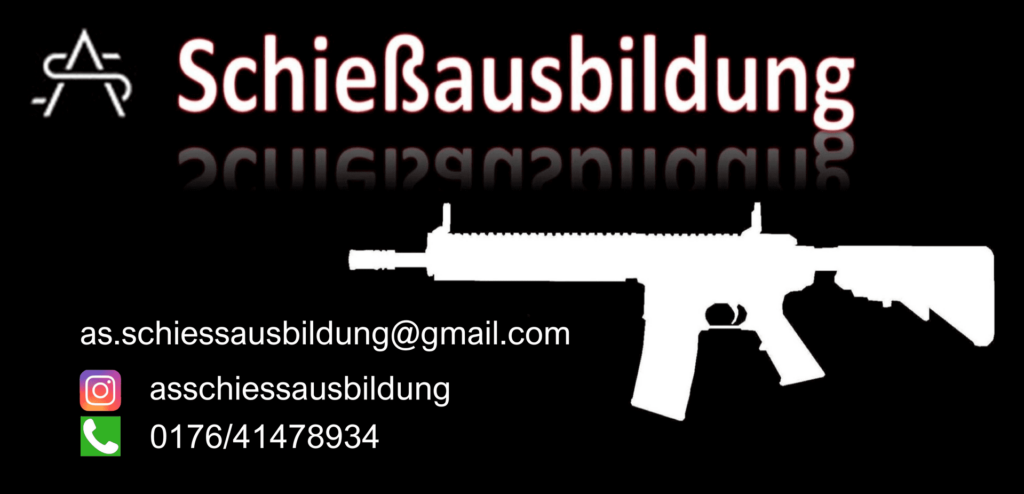 Waffensachkunde bei AS Schießausbildung – Banner für Kursinformationen und Ausbildung