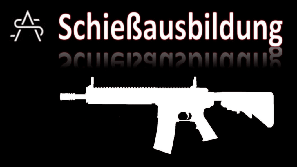 AS Schießausbildung – Banner für Waffensachkunde, Schießtraining und Sicherheitsausbildung